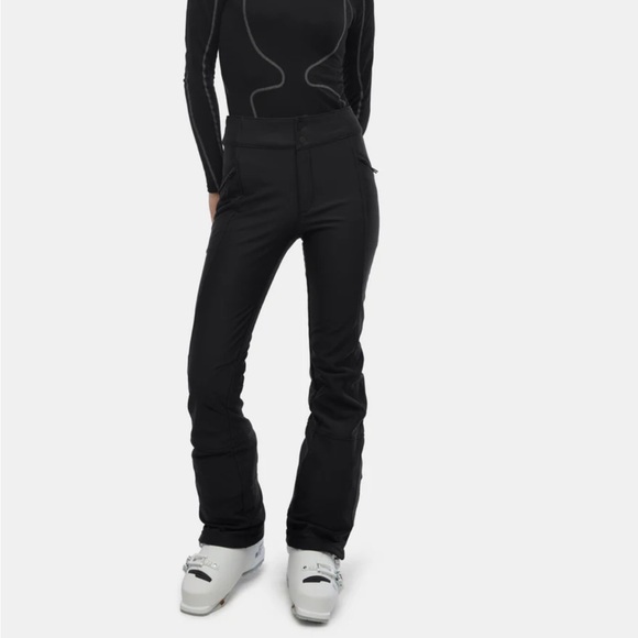 Halfdays Emma High-Waisted Ski Pants – Black, Size XL, Worn Once - Picture 1 of 6